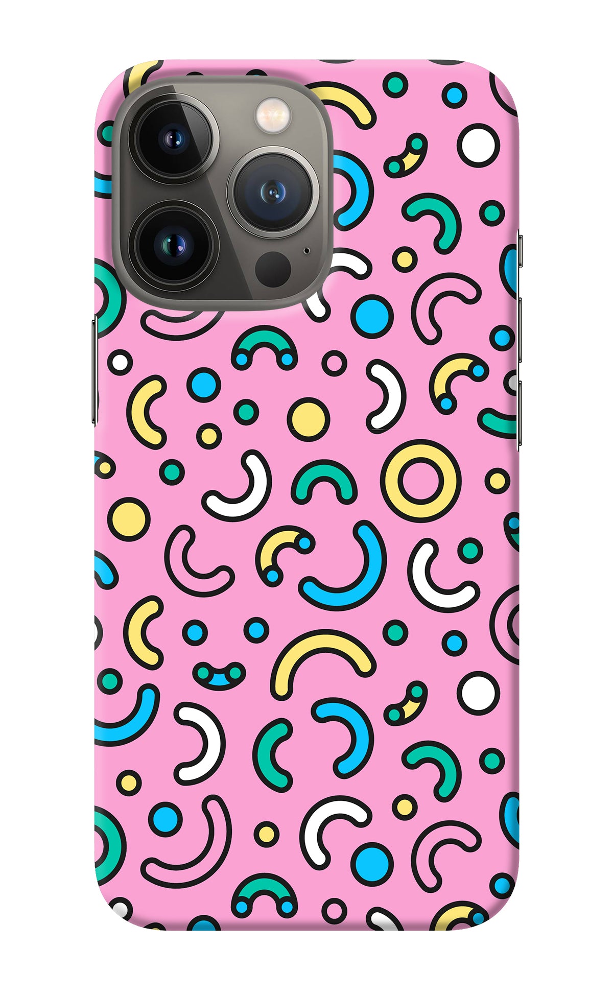 Memphis Design iPhone 13 Pro Back Cover