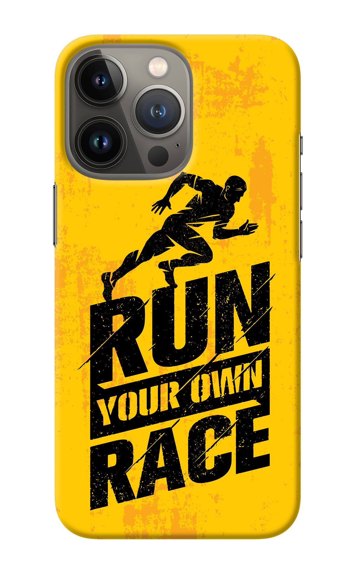 Run Your Own Race iPhone 13 Pro Back Cover