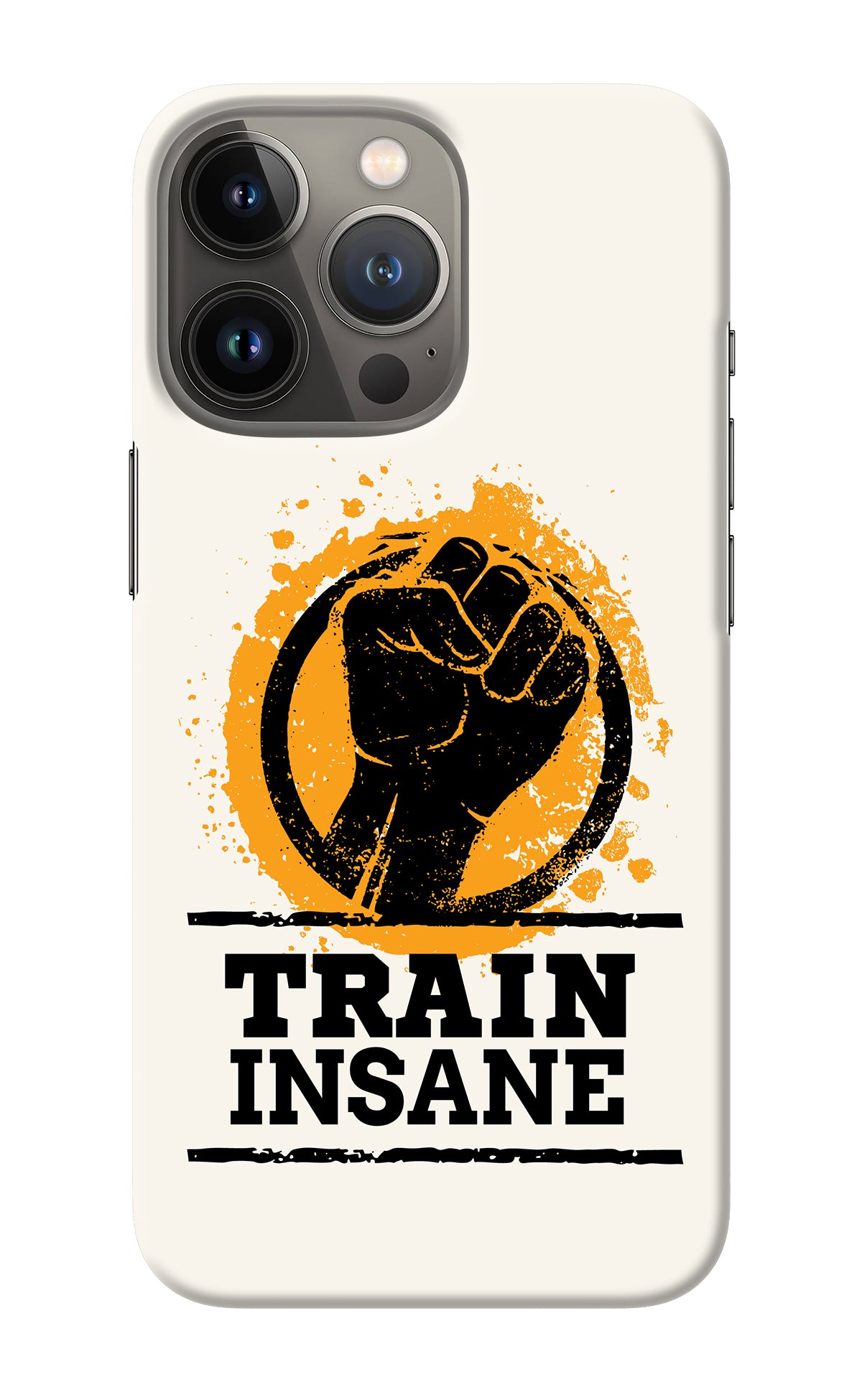 Train Insane iPhone 13 Pro Back Cover