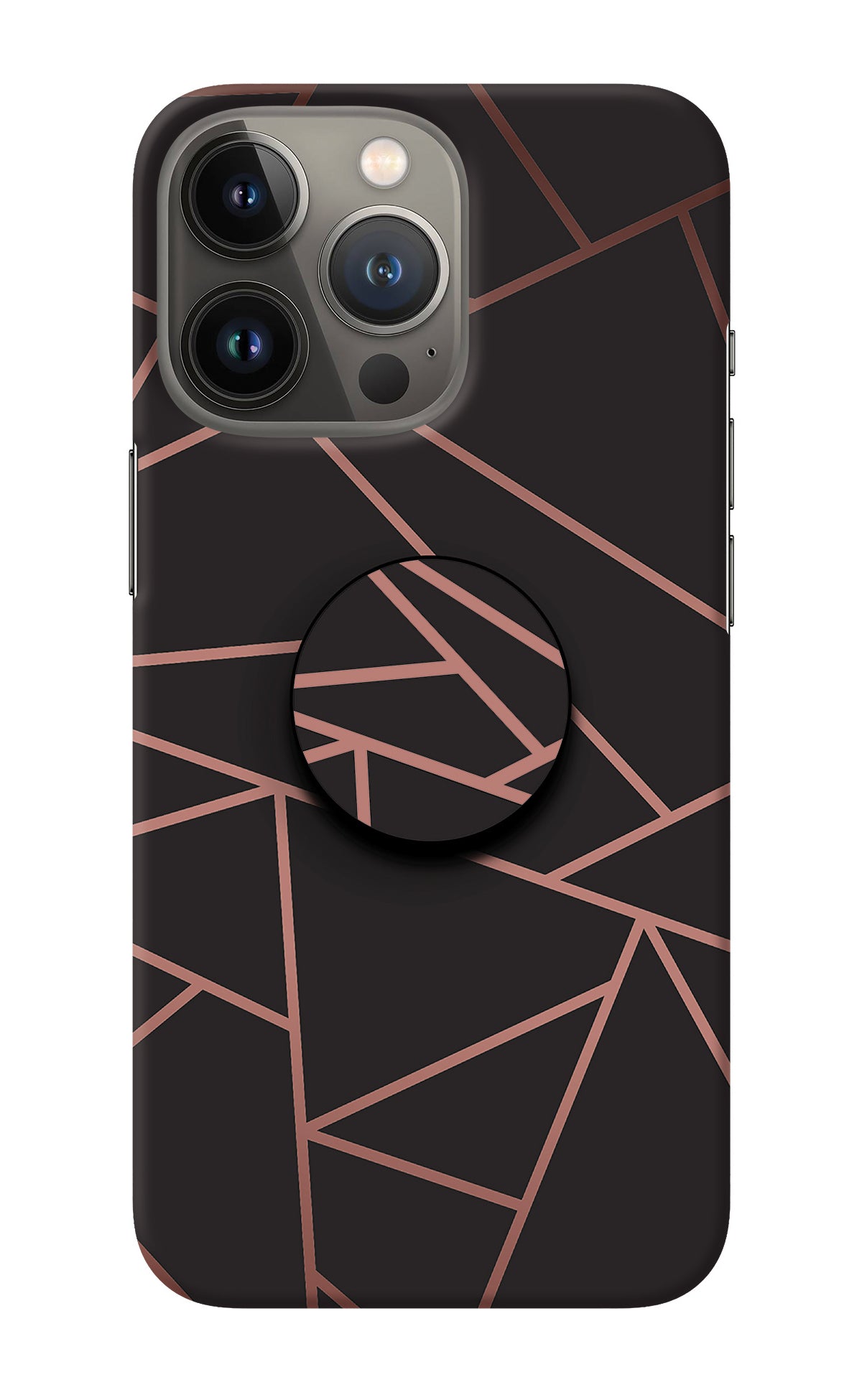 Geometric Pattern iPhone 13 Pro Pop Case