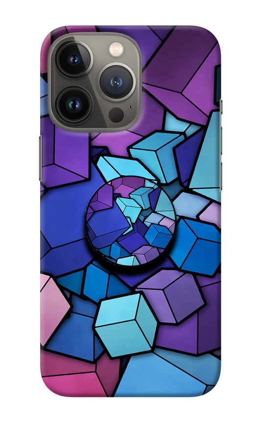 Cubic Abstract iPhone 13 Pro Pop Case