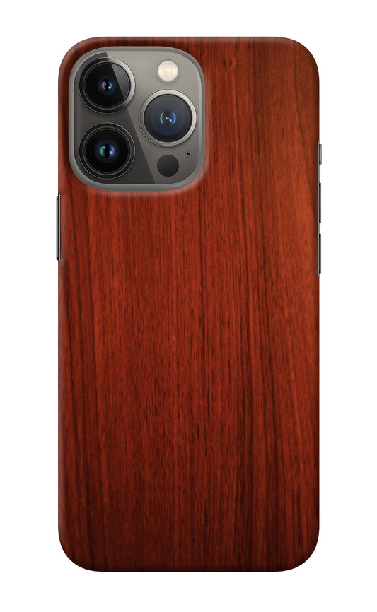 Wooden Plain Pattern iPhone 13 Pro Max Back Cover