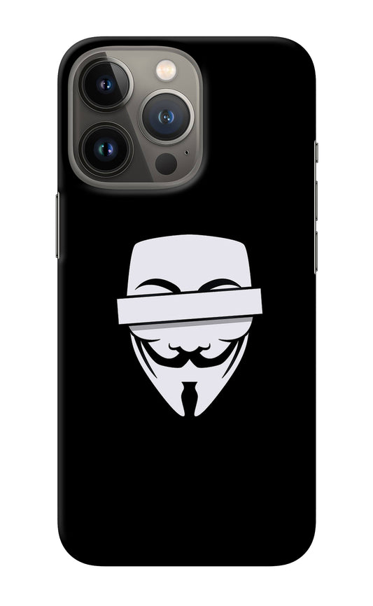 Anonymous Face iPhone 13 Pro Max Back Cover