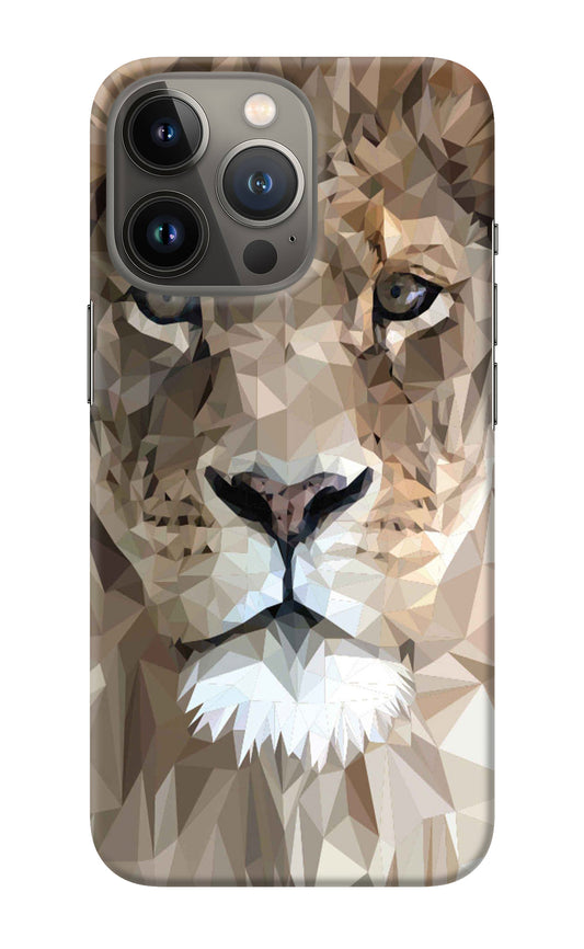 Lion Art iPhone 13 Pro Max Back Cover