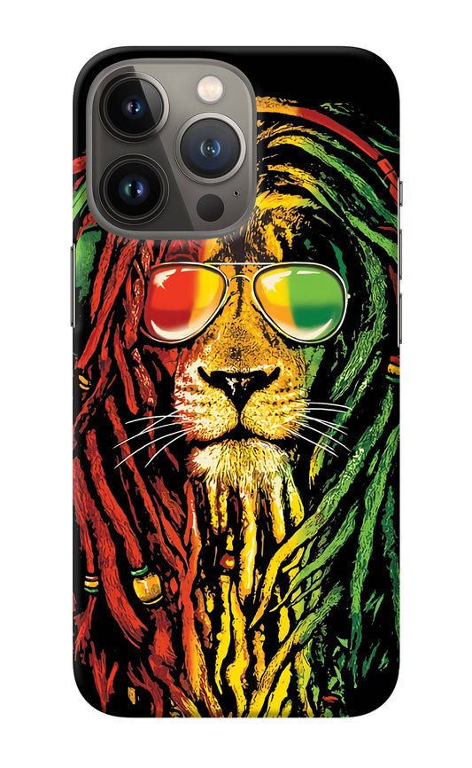 Rasta Lion iPhone 13 Pro Max Back Cover