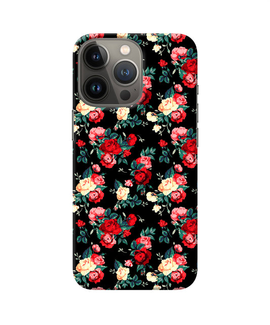 Rose Pattern iPhone 13 Pro Max Back Cover