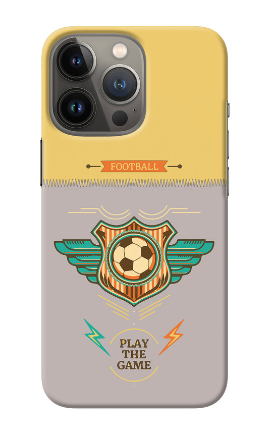 Football iPhone 13 Pro Max Back Cover