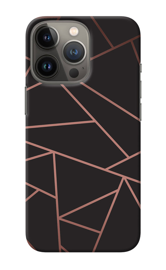 Geometric Pattern iPhone 13 Pro Max Back Cover
