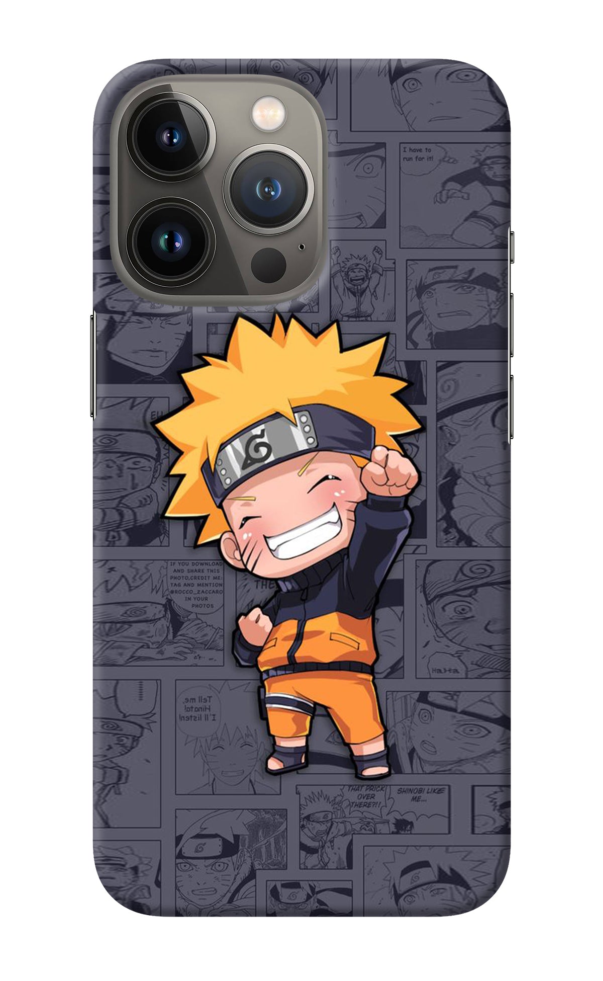 Chota Naruto iPhone 13 Pro Max Back Cover