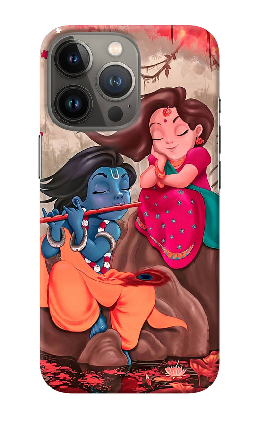 Radhe Krishna iPhone 13 Pro Max Back Cover