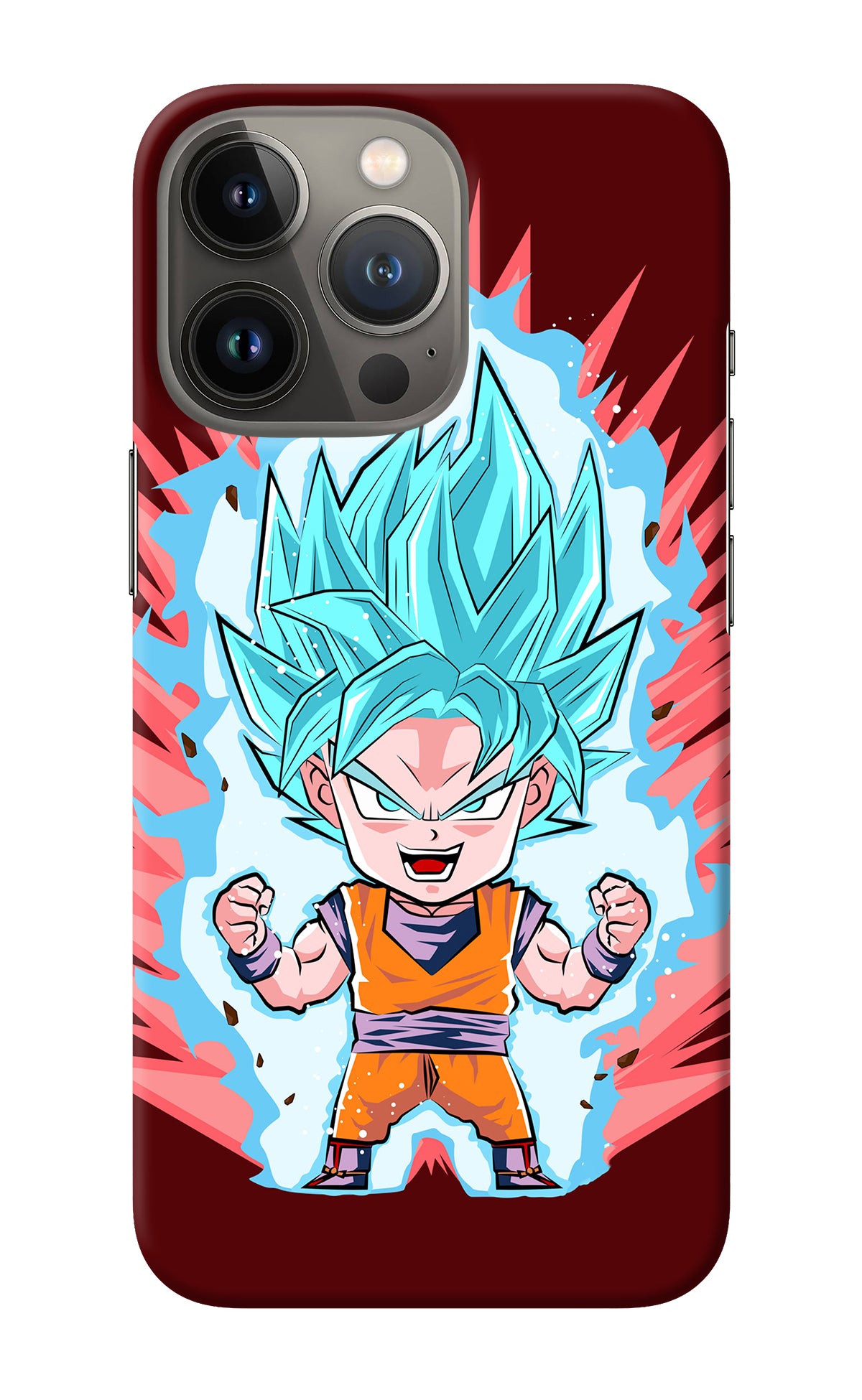 Goku Little iPhone 13 Pro Max Back Cover