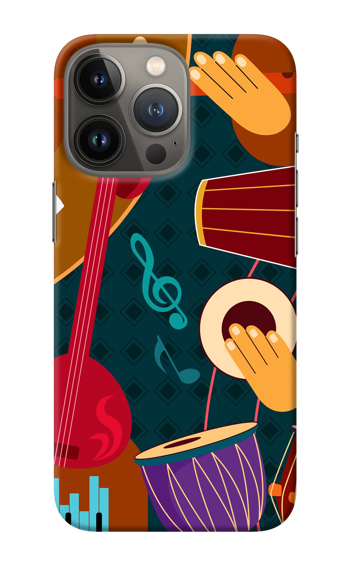 Music Instrument iPhone 13 Pro Max Back Cover