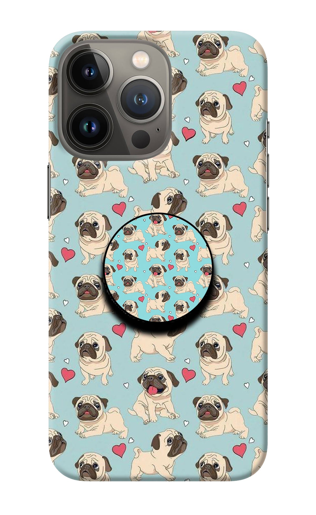 Pug Dog iPhone 13 Pro Max Pop Case