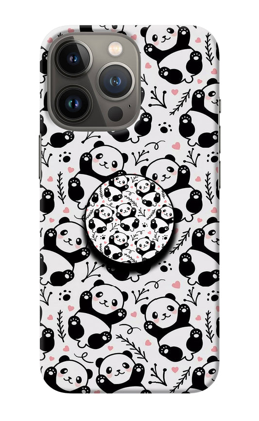 Cute Panda iPhone 13 Pro Max Pop Case