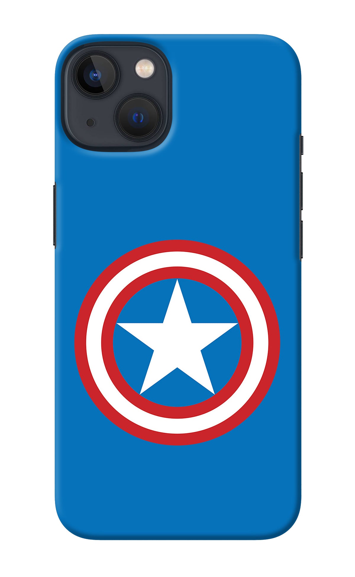 Captain America Logo iPhone 13 Mini Back Cover