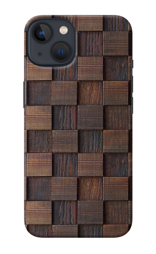 Wooden Cube Design iPhone 13 Mini Back Cover