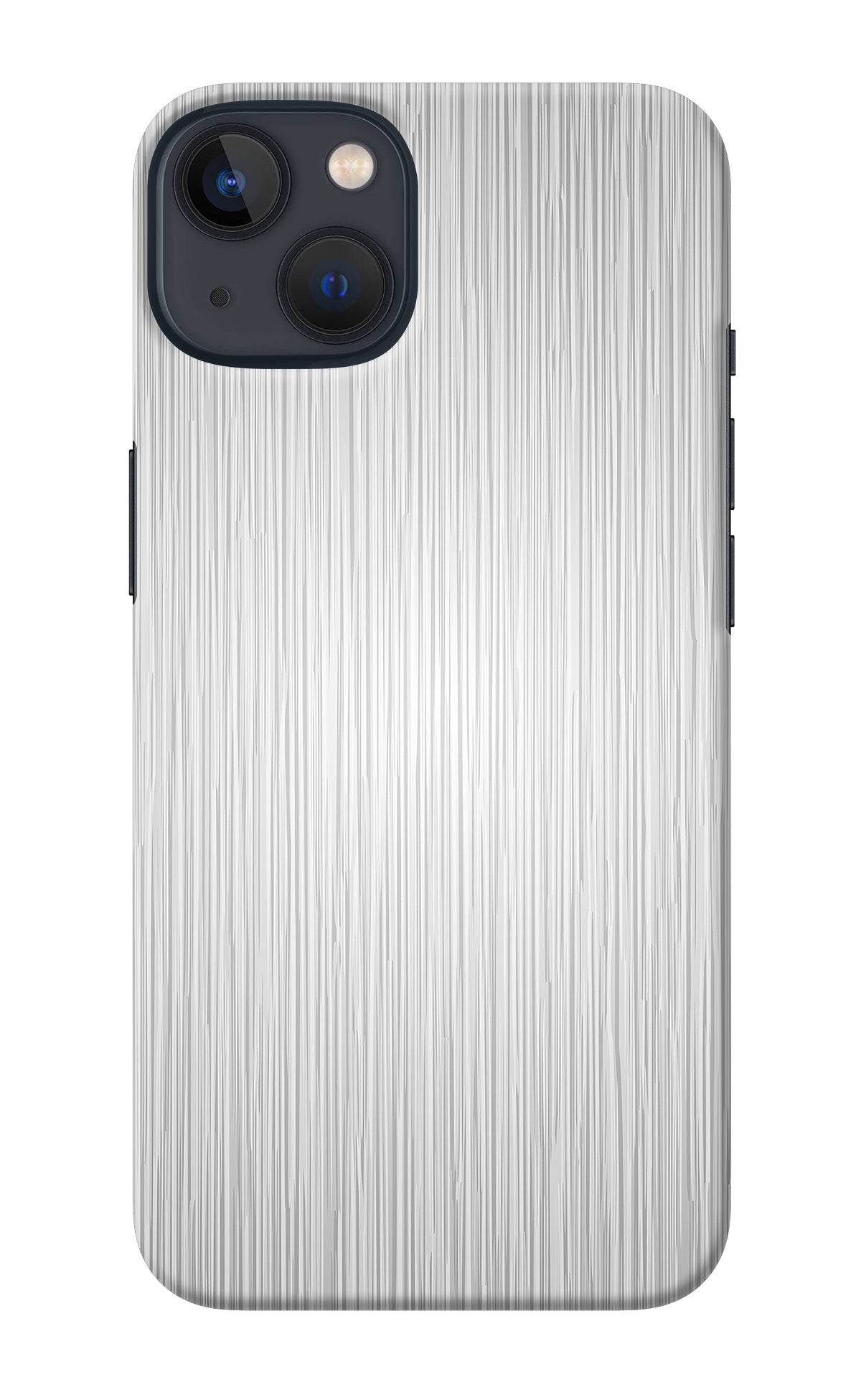 Wooden Grey Texture iPhone 13 Mini Back Cover