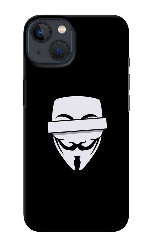 Anonymous Face iPhone 13 Mini Back Cover