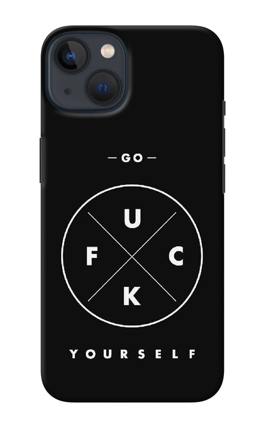 Go Fuck Yourself iPhone 13 Mini Back Cover