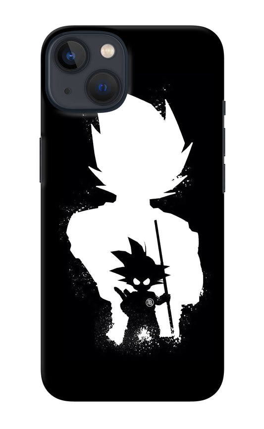Goku Shadow iPhone 13 Mini Back Cover