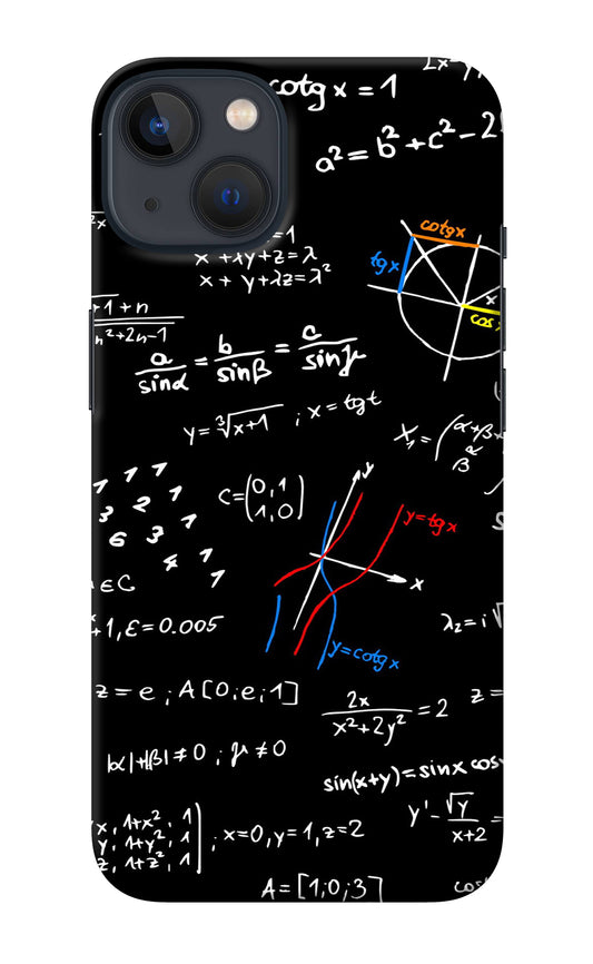 Mathematics Formula iPhone 13 Mini Back Cover