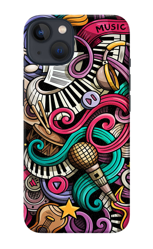 Music Abstract iPhone 13 Mini Back Cover