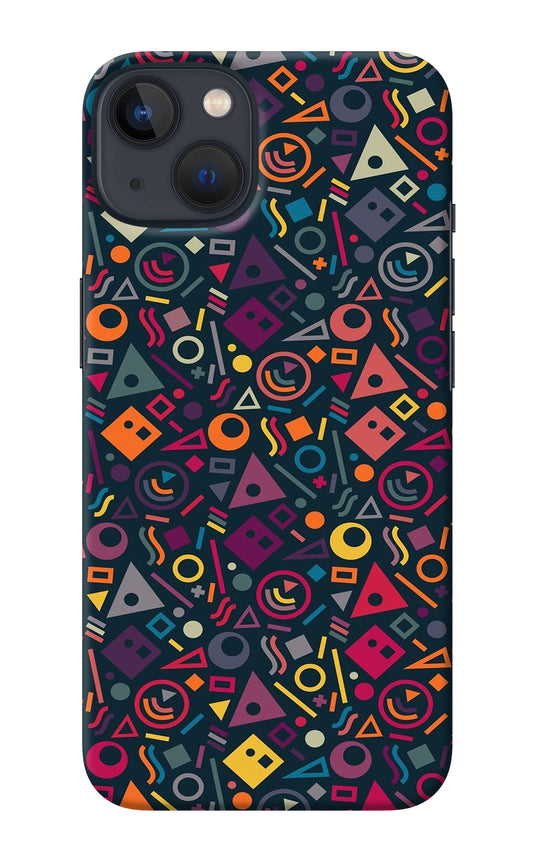 Geometric Abstract iPhone 13 Mini Back Cover