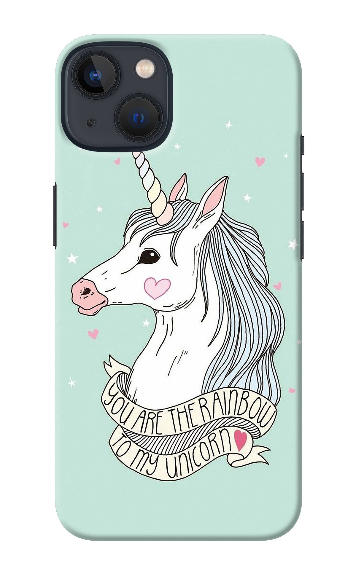 Unicorn Wallpaper iPhone 13 Mini Back Cover