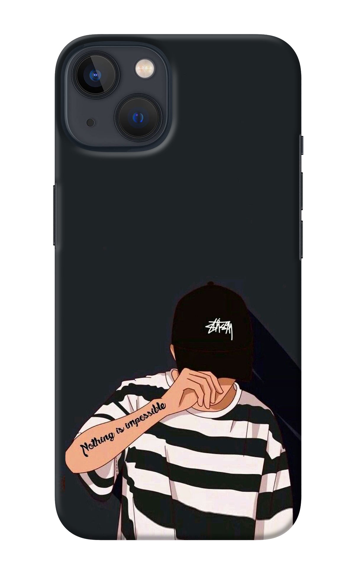 Aesthetic Boy iPhone 13 Mini Back Cover