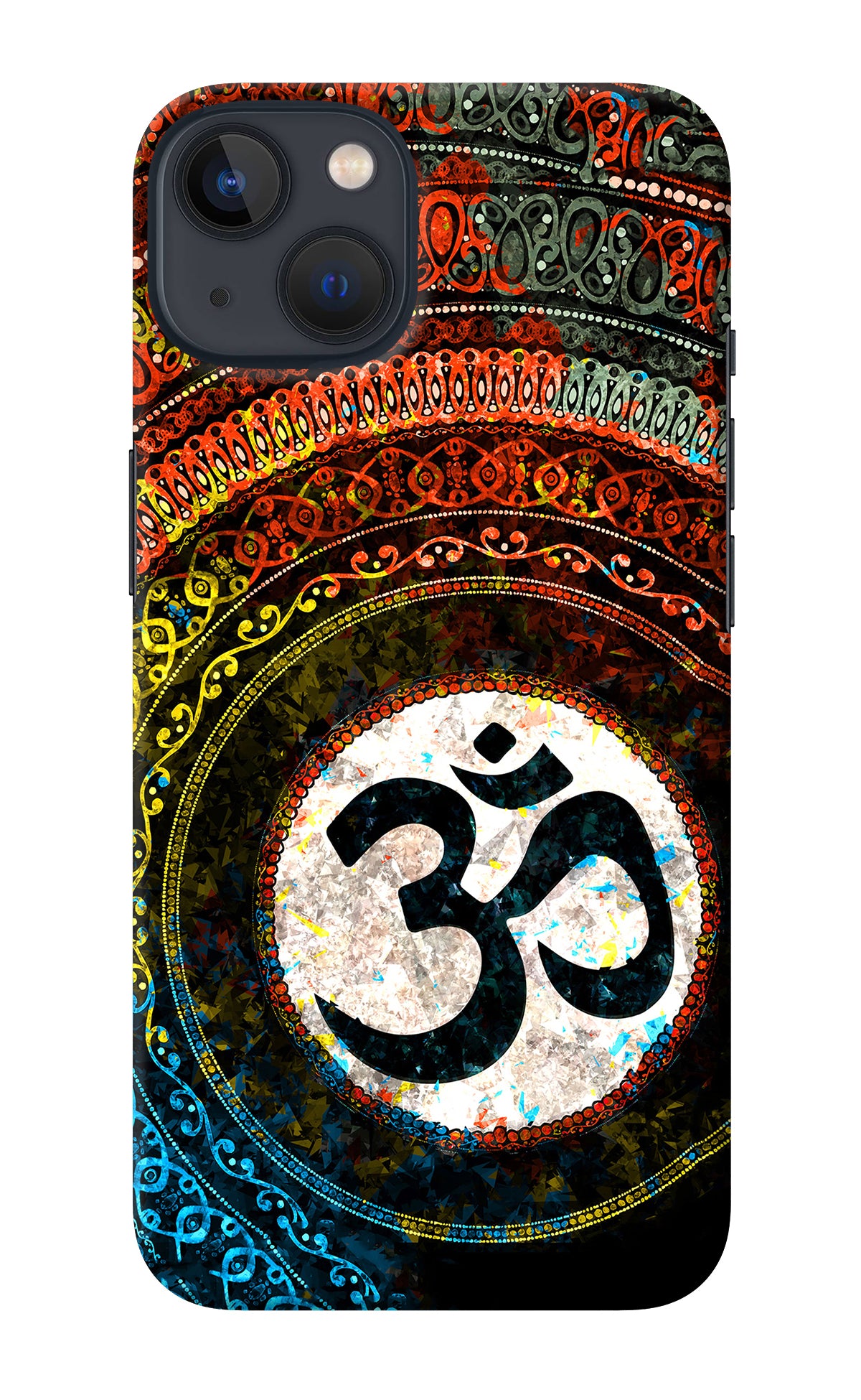 Om Cultural iPhone 13 Mini Back Cover