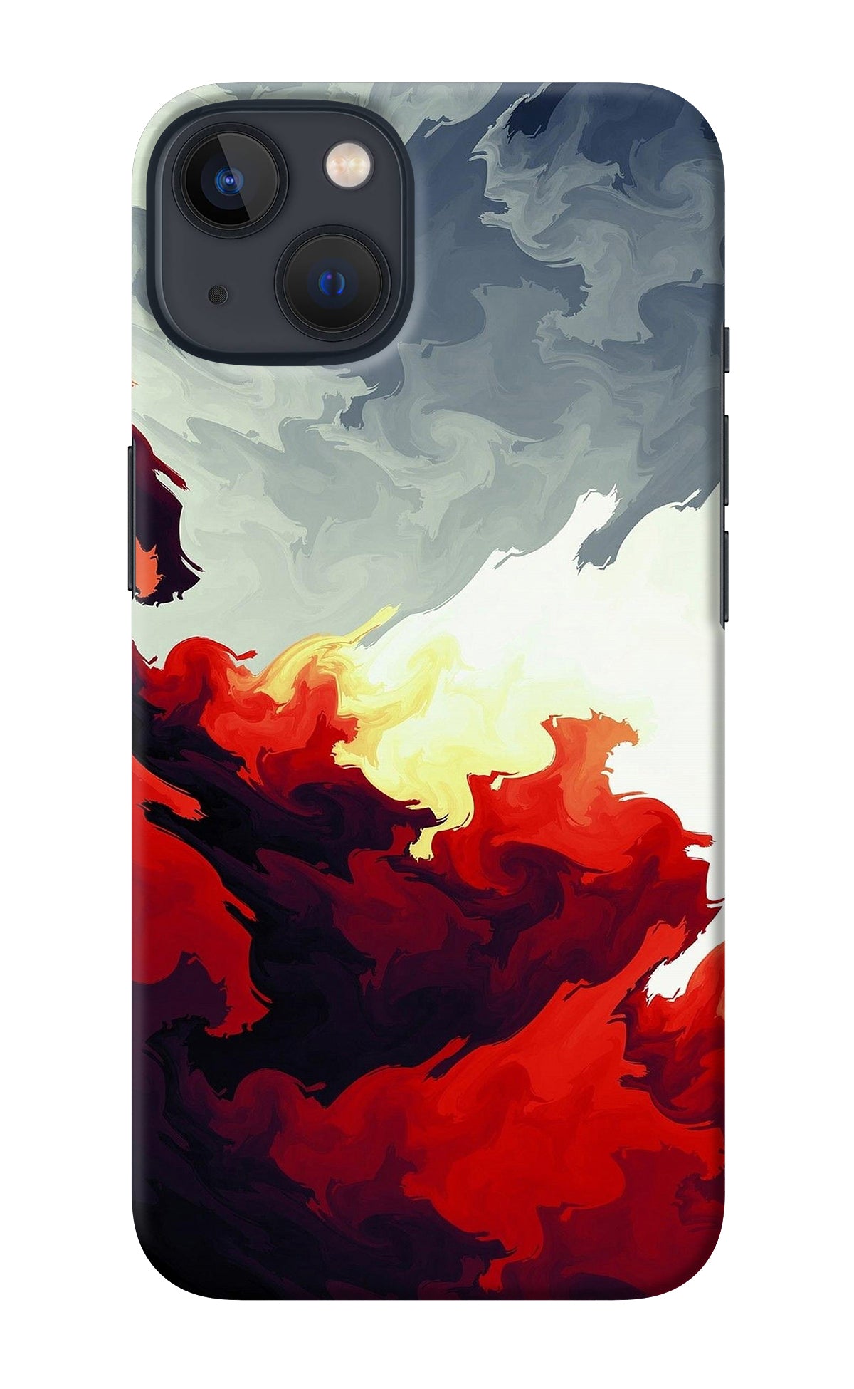 Fire Cloud iPhone 13 Mini Back Cover