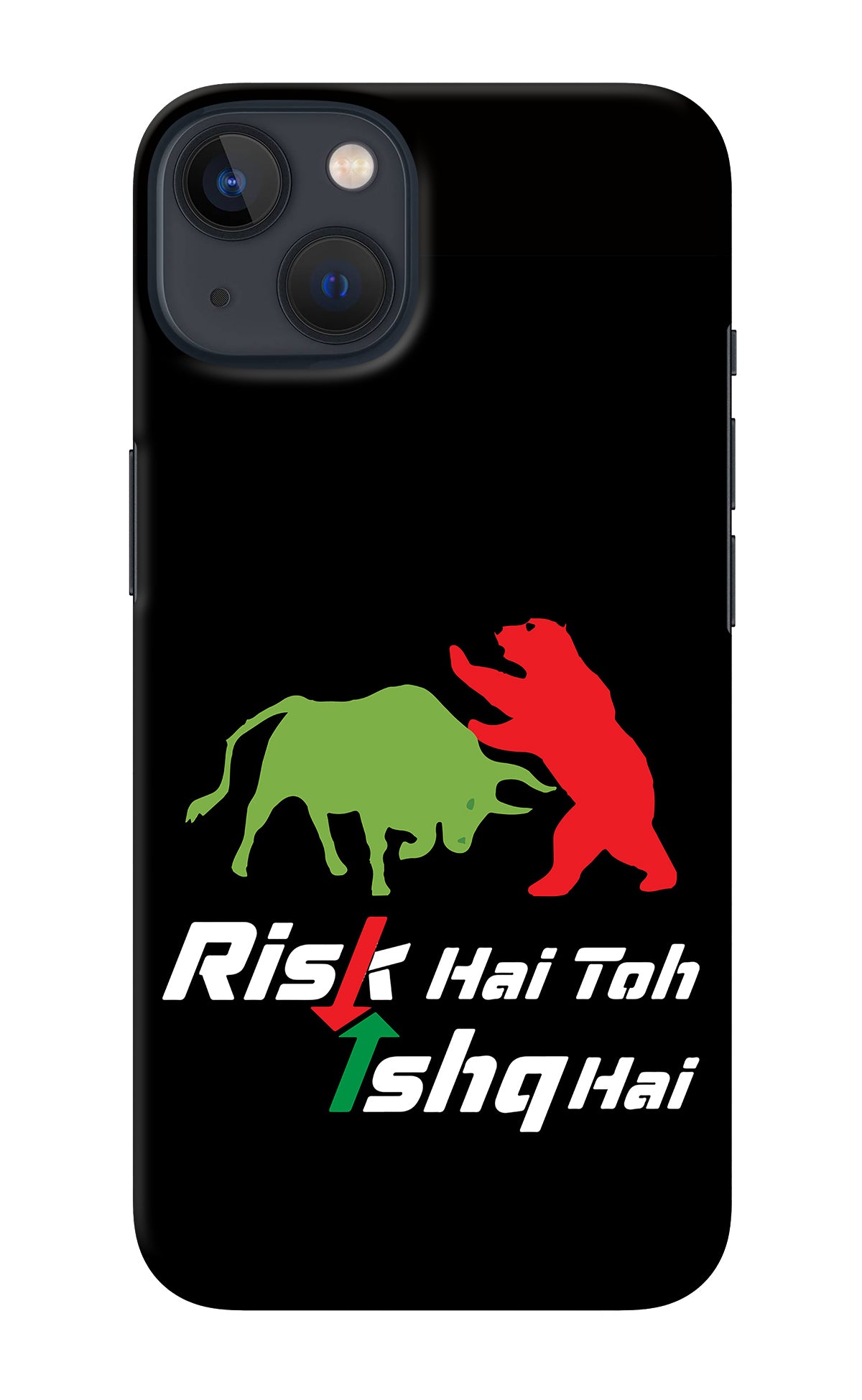 Risk Hai Toh Ishq Hai iPhone 13 Mini Back Cover