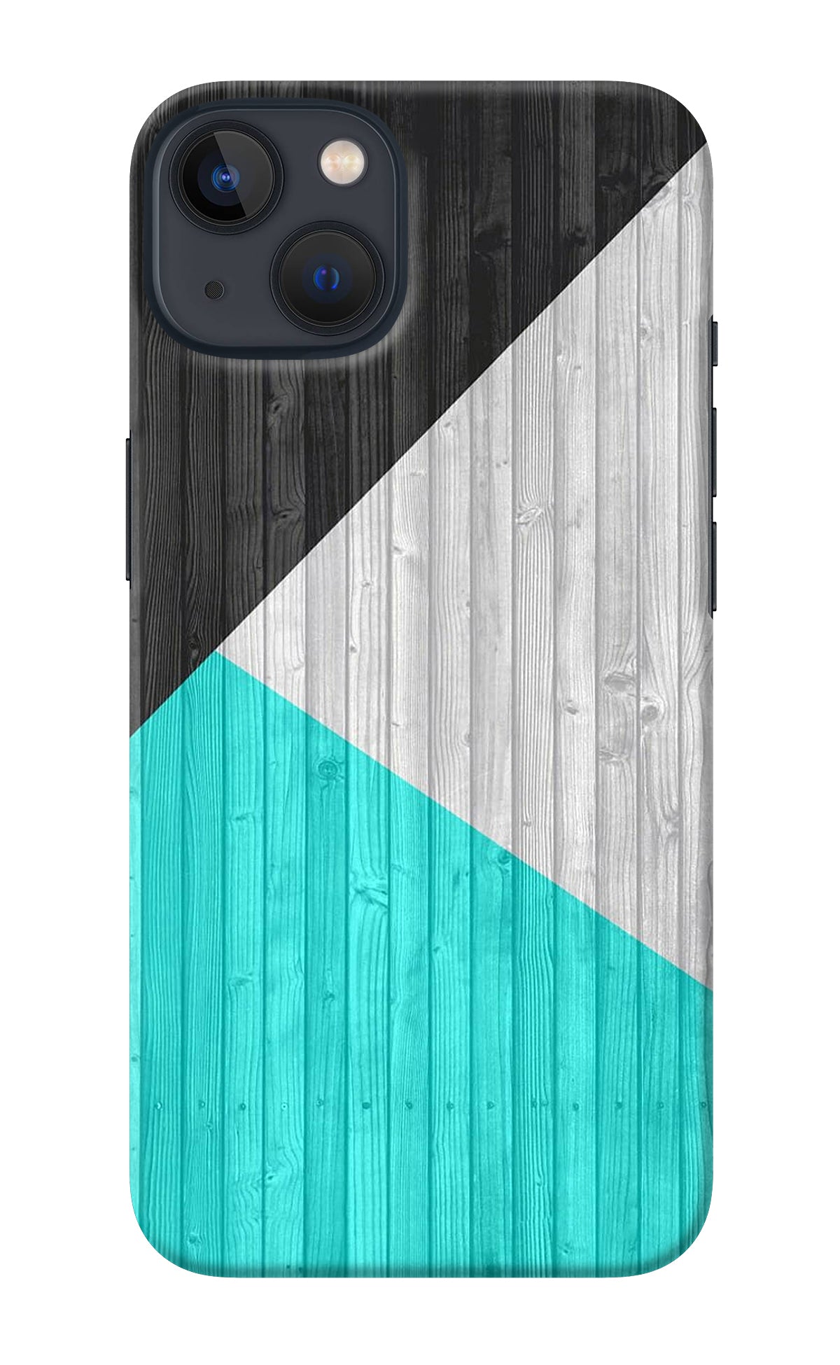 Wooden Abstract iPhone 13 Mini Back Cover