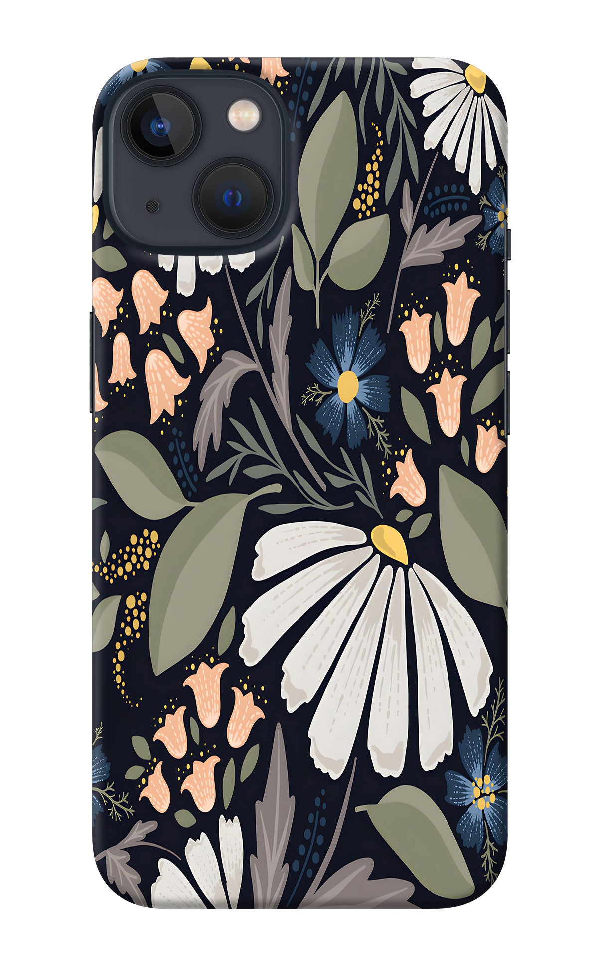 Flowers Art iPhone 13 Mini Back Cover