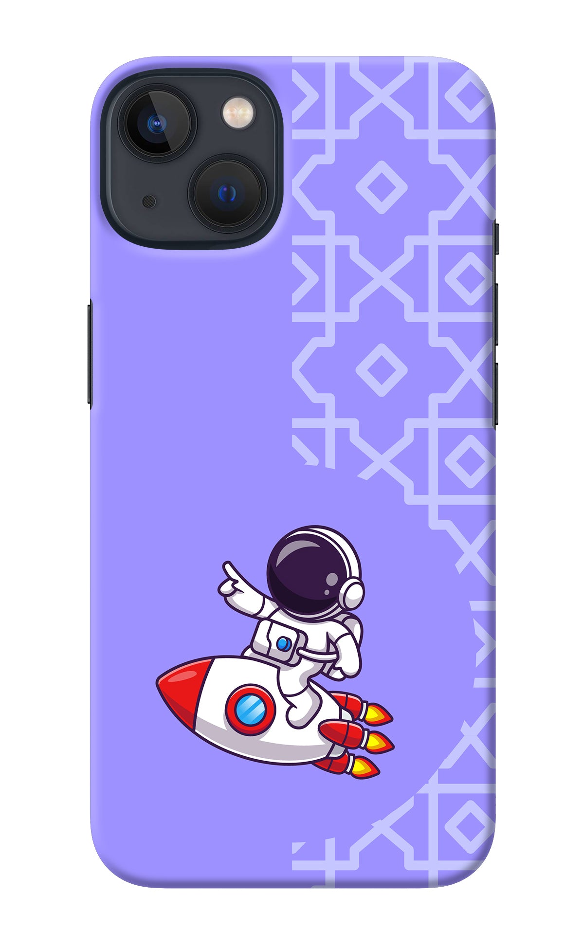 Cute Astronaut iPhone 13 Mini Back Cover