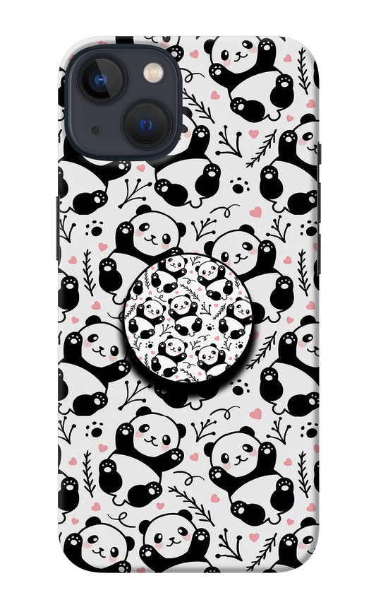 Cute Panda iPhone 13 Mini Pop Case