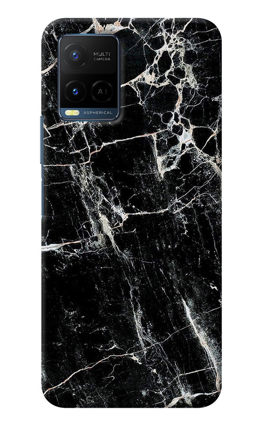 Black Marble Texture Vivo Y21/Y21s/Y33s Back Cover