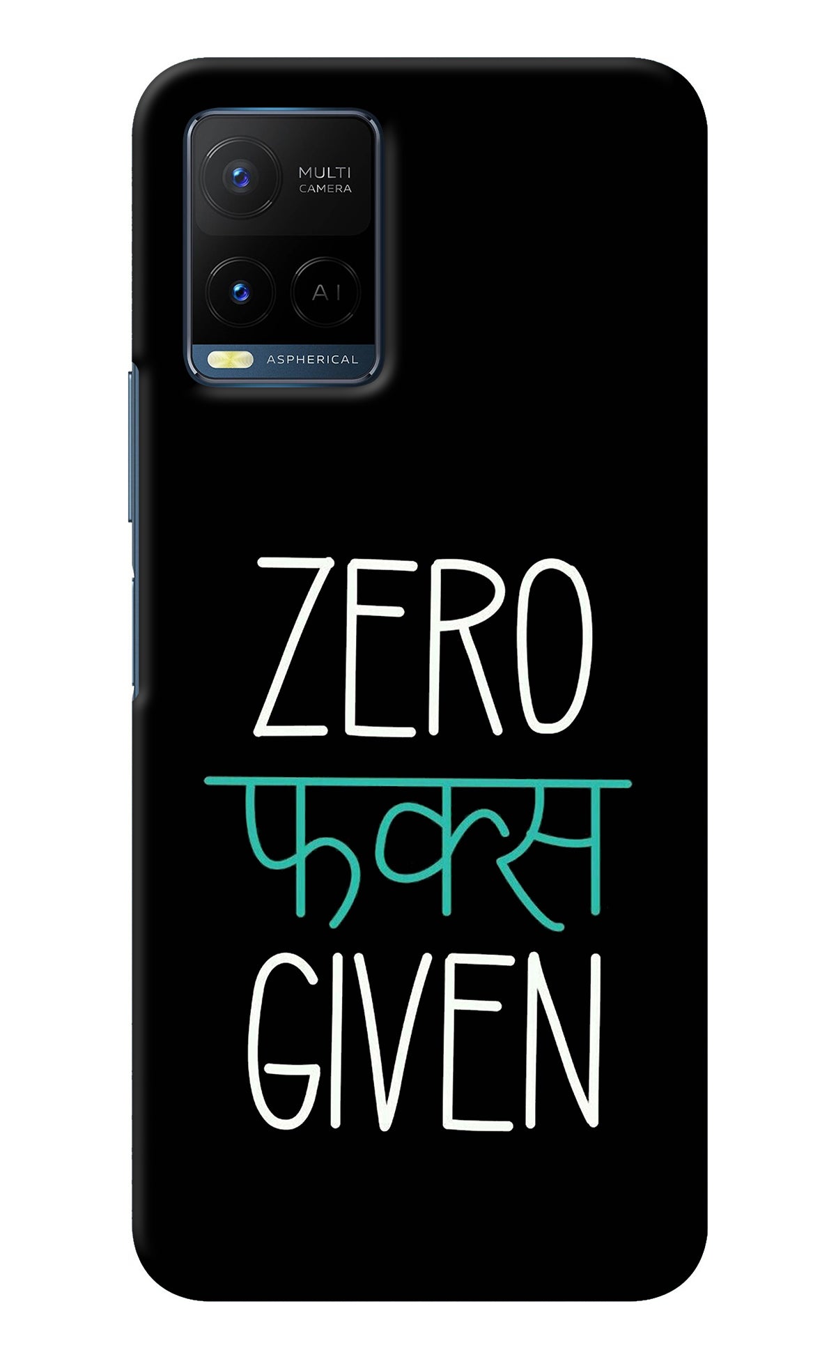 Zero Fucks Given Vivo Y21/Y21s/Y33s Back Cover