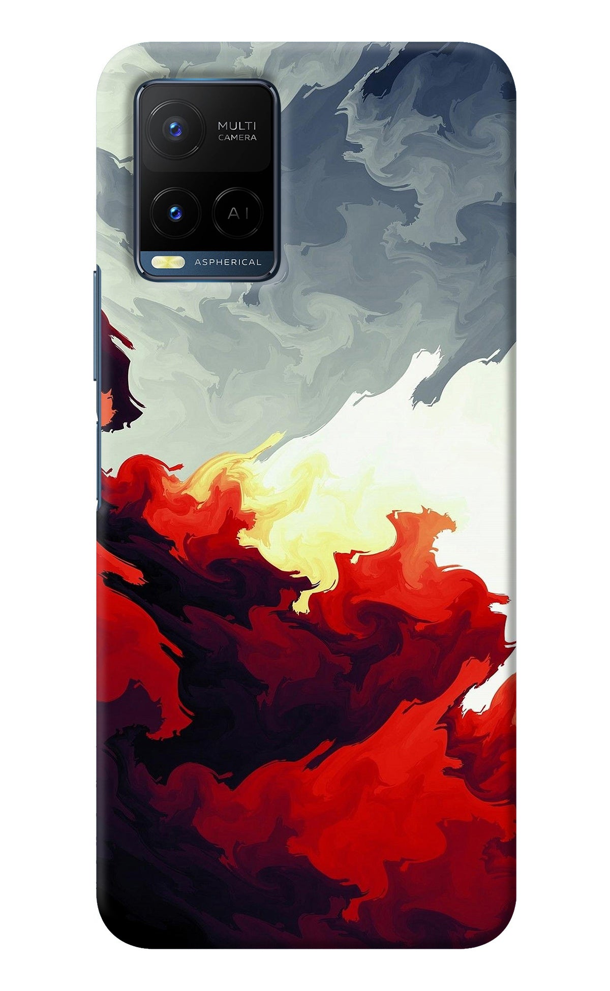 Fire Cloud Vivo Y21/Y21s/Y33s Back Cover