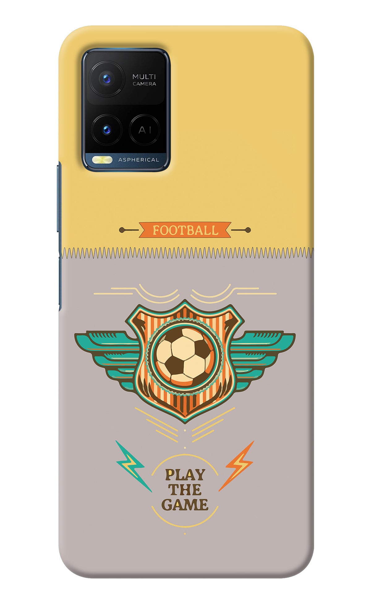 Football Vivo Y21/Y21s/Y33s Back Cover