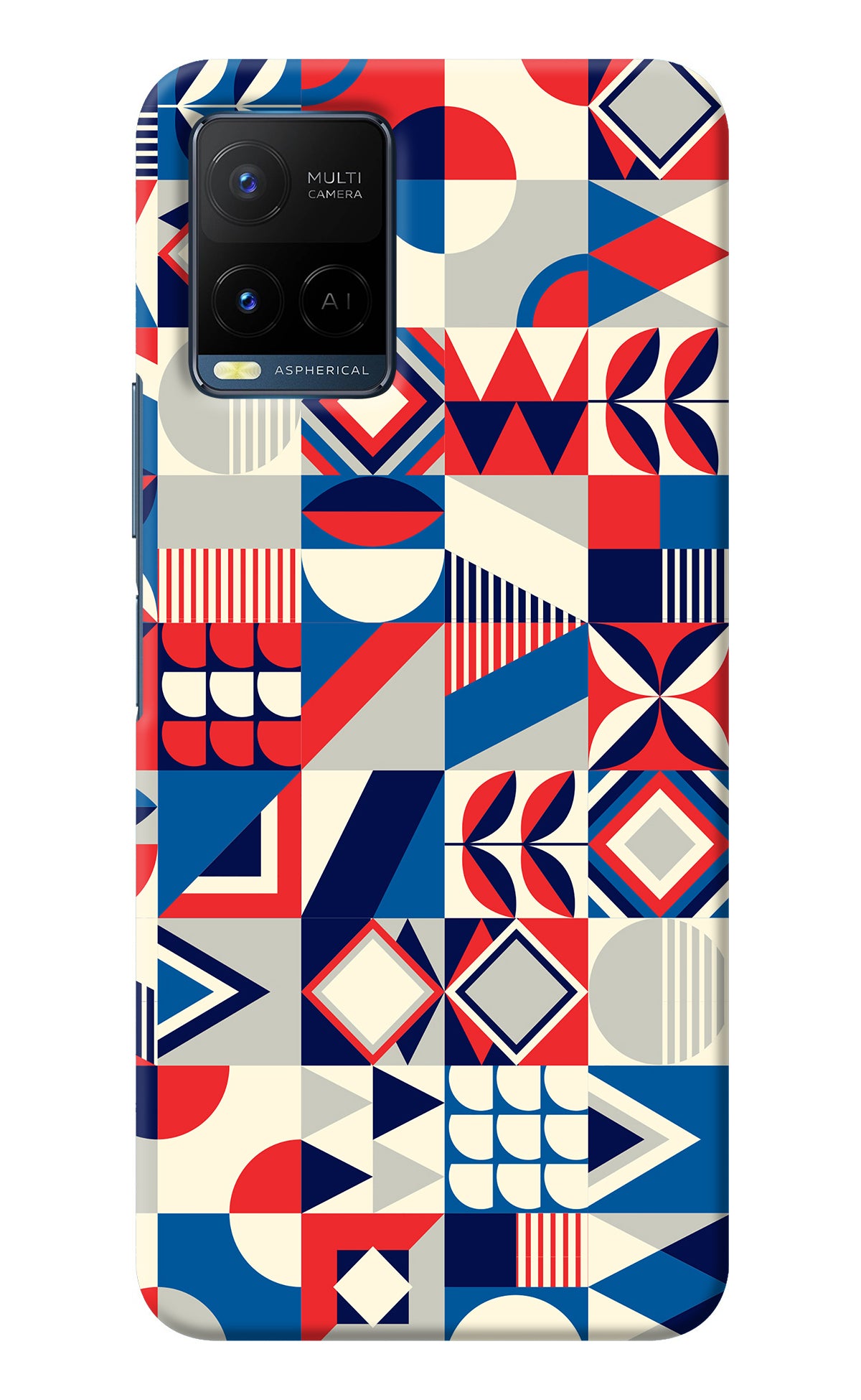 Colorful Pattern Vivo Y21/Y21s/Y33s Back Cover