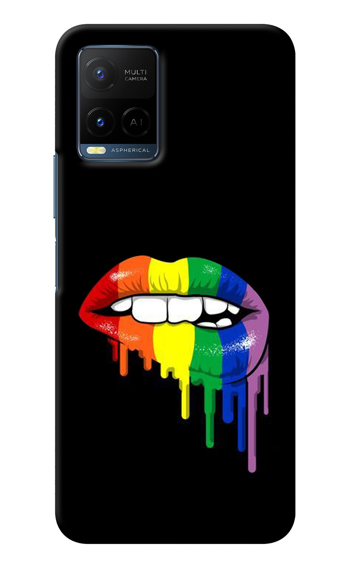 Lips Biting Vivo Y21/Y21s/Y33s Back Cover