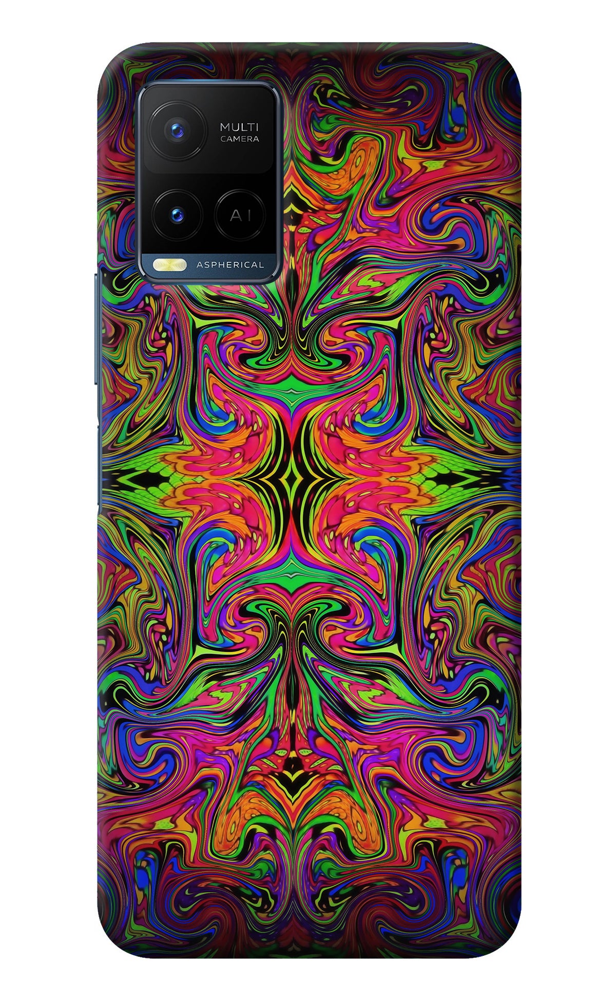 Psychedelic Art Vivo Y21/Y21s/Y33s Back Cover