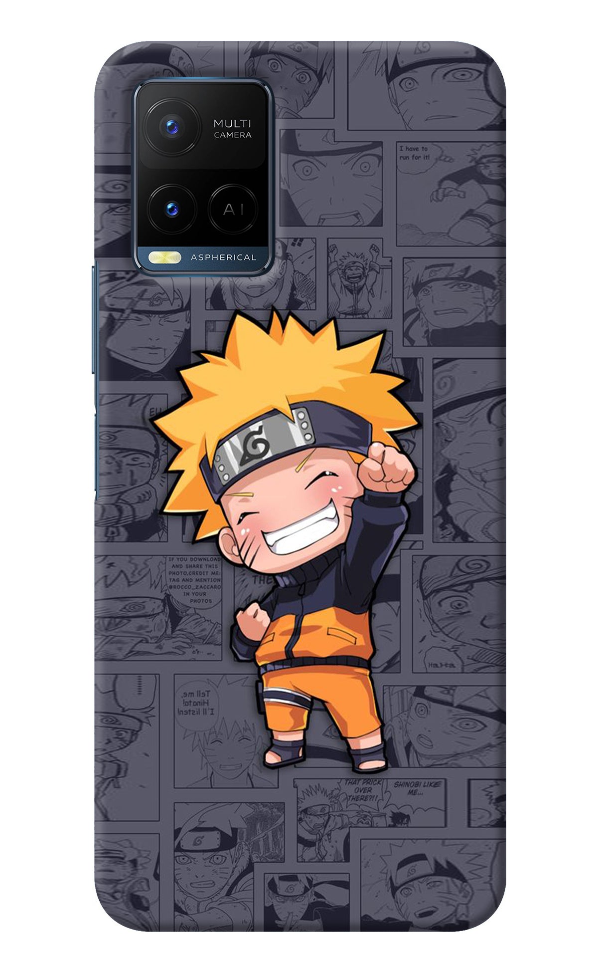 Chota Naruto Vivo Y21/Y21s/Y33s Back Cover