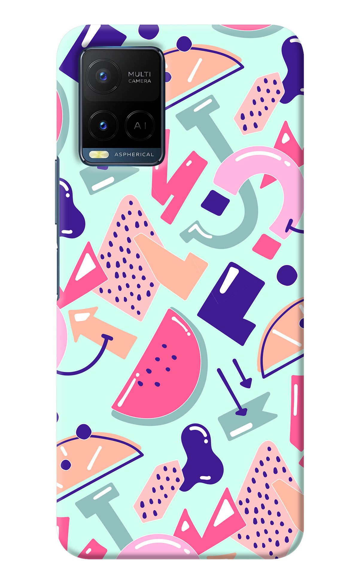 Doodle Pattern Vivo Y21/Y21s/Y33s Back Cover