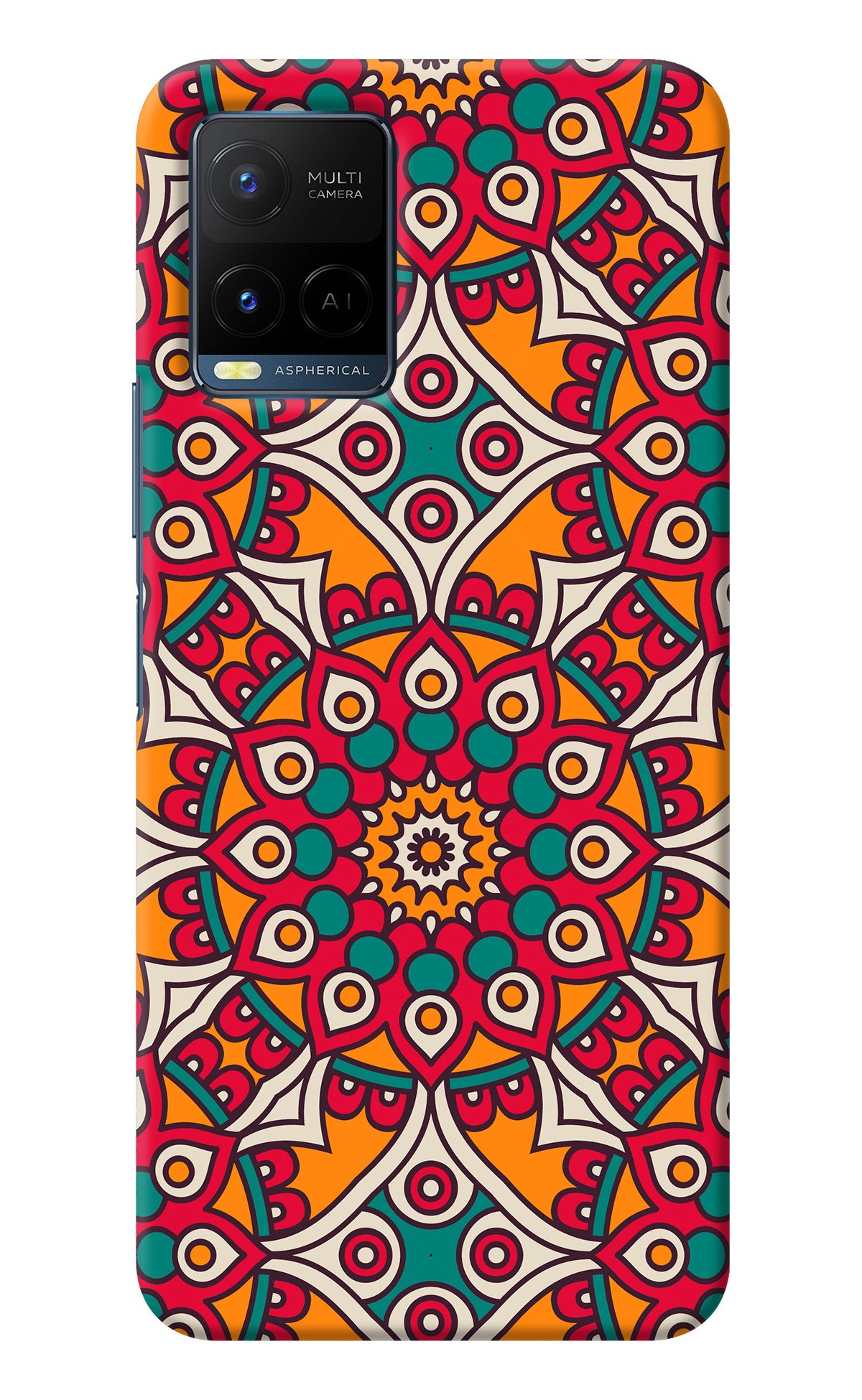 Mandala Art Vivo Y21/Y21s/Y33s Back Cover