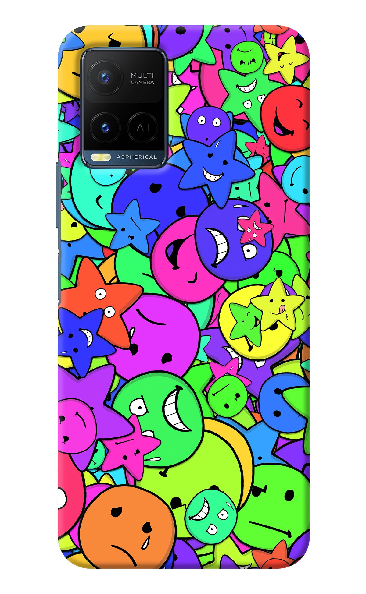 Fun Doodle Vivo Y21/Y21s/Y33s Back Cover