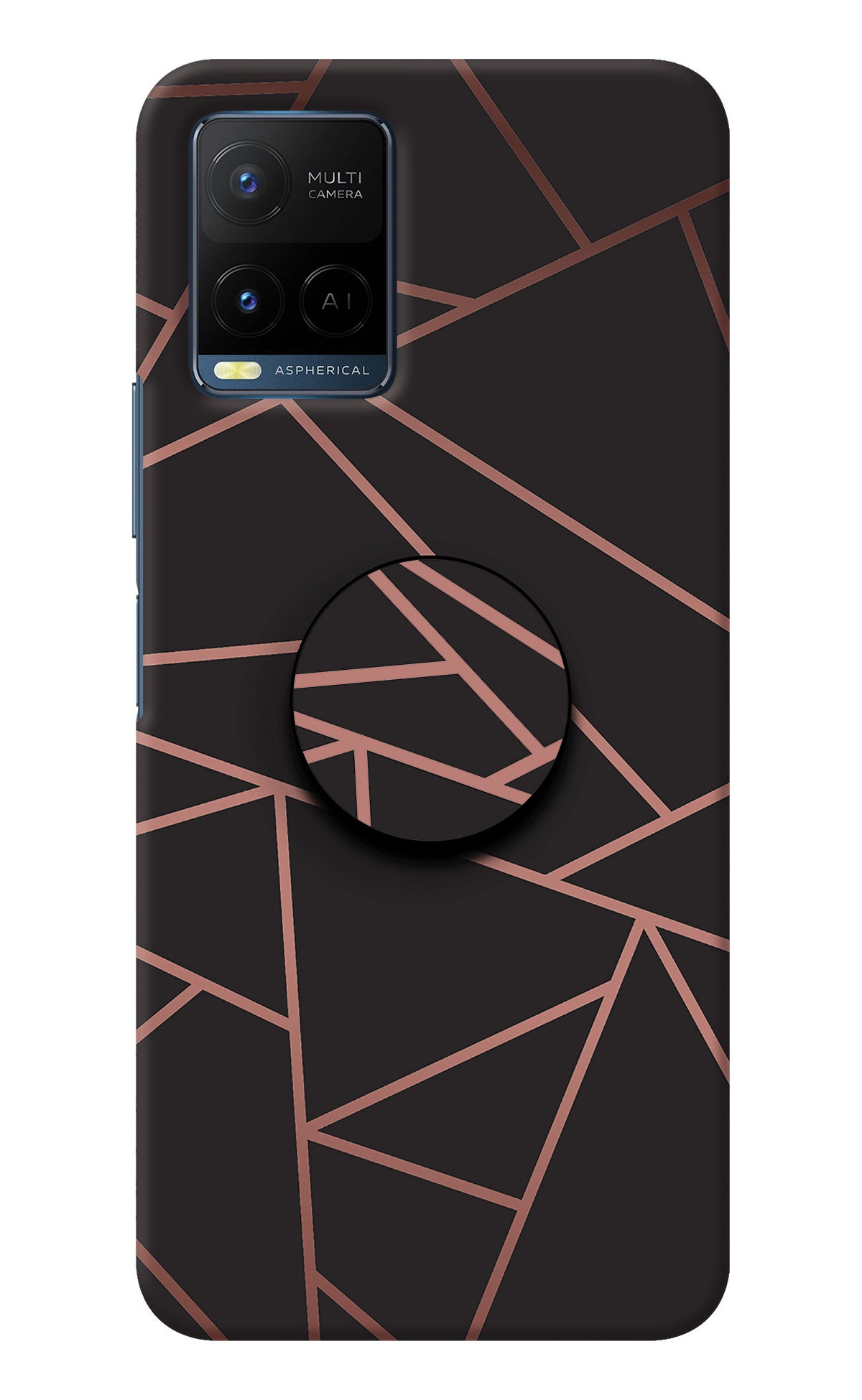 Geometric Pattern Vivo Y21/Y21s/Y33s Pop Case