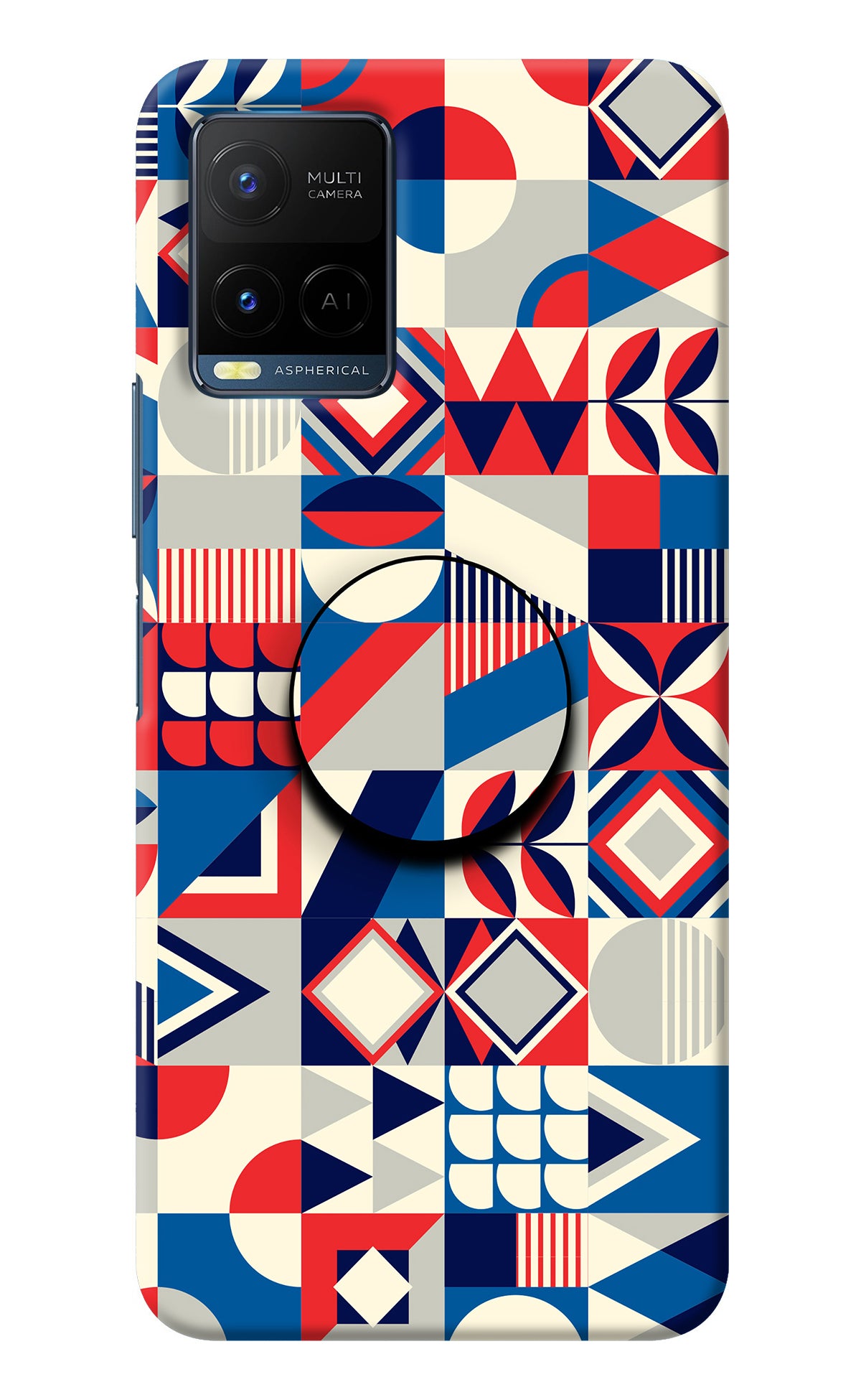 Colorful Pattern Vivo Y21/Y21s/Y33s Pop Case