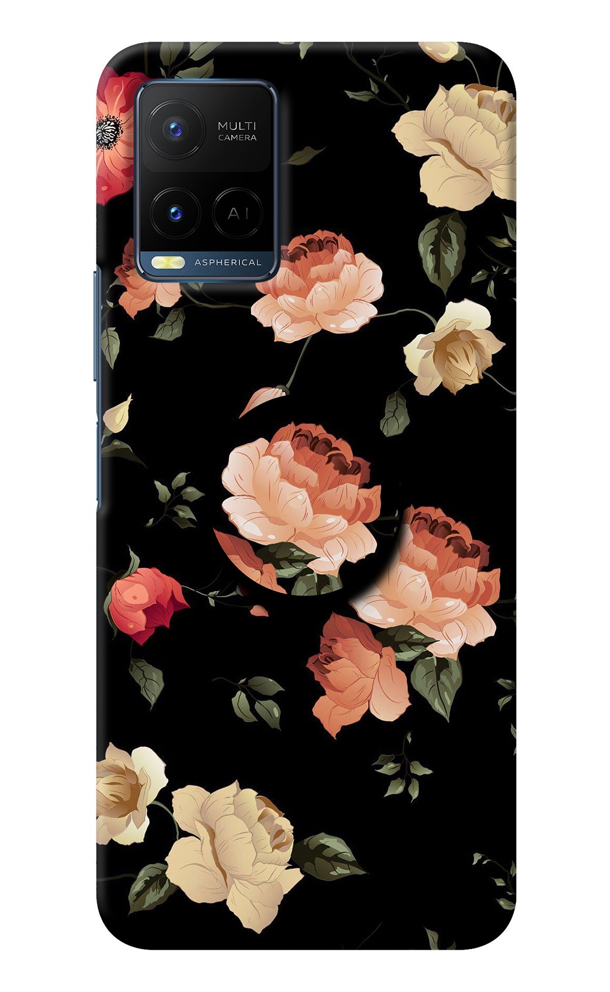 Flowers Vivo Y21/Y21s/Y33s Pop Case